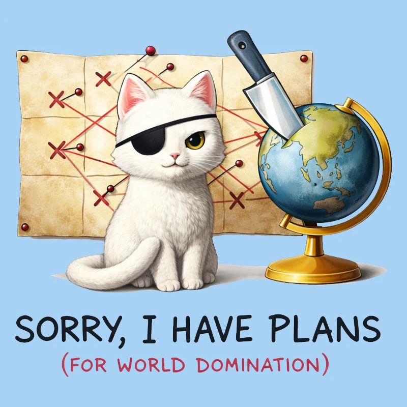 Evil Cat Weltbeherrschungs-Pläne