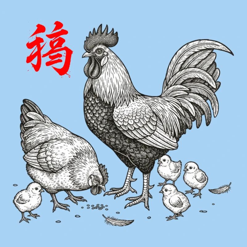 Hühnerhaltung Asiatisch