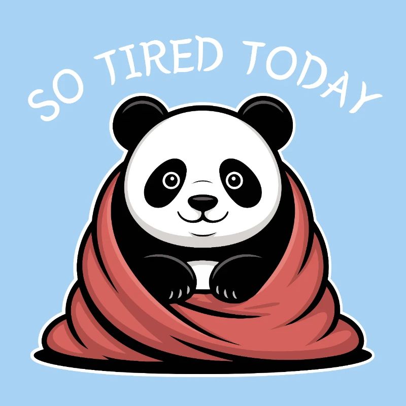 Panda Cuddle Dream Under Blanket