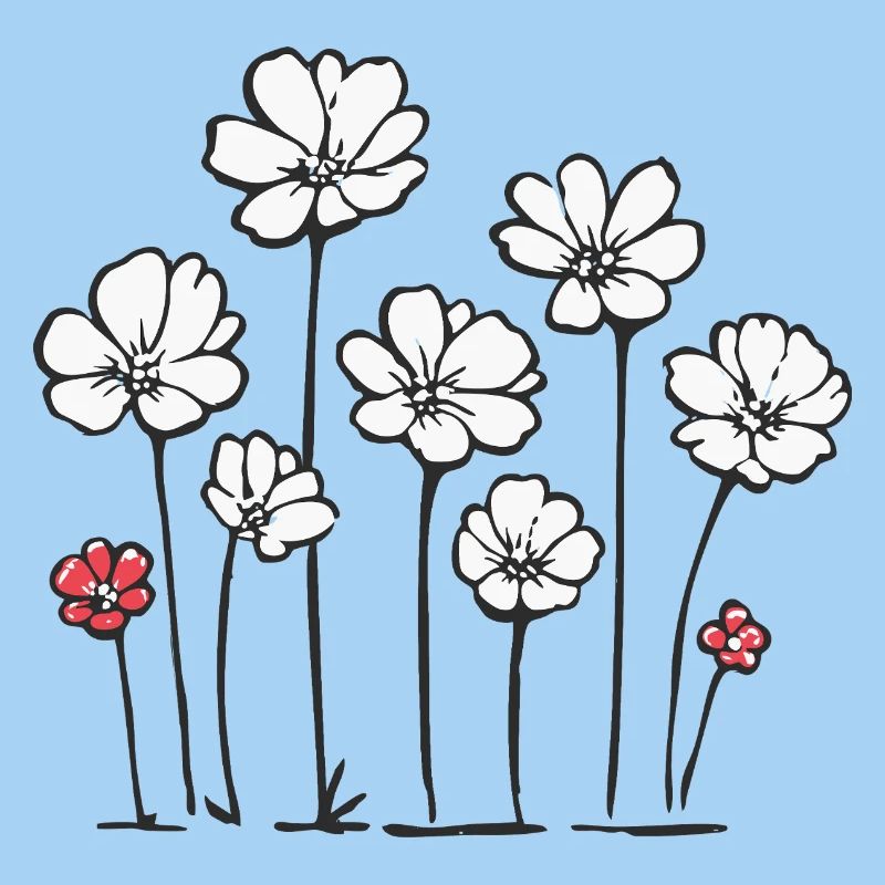 Delicate Wildflower Pattern