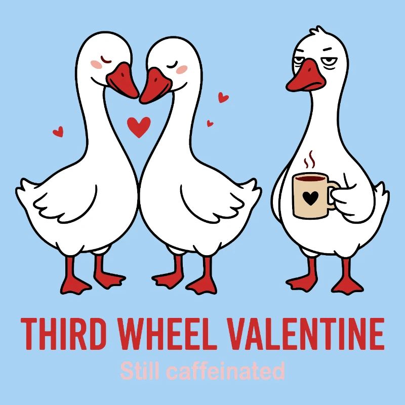 Third Wheel Valentine - Design Café Simple