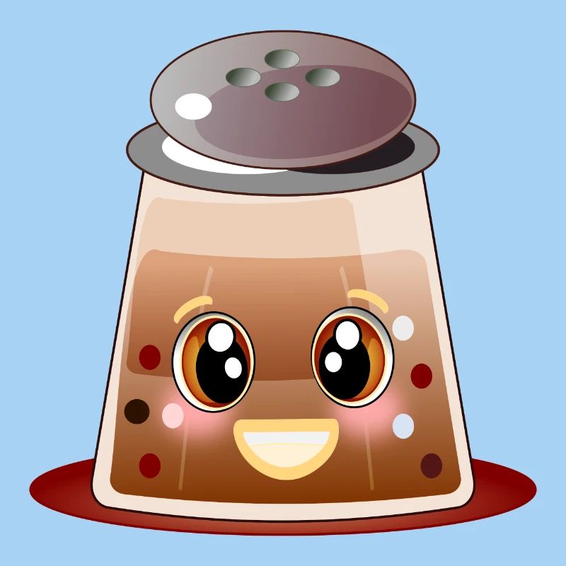 Kawaii Pfeffer - Pfefferkörner - Pfefferstreuer