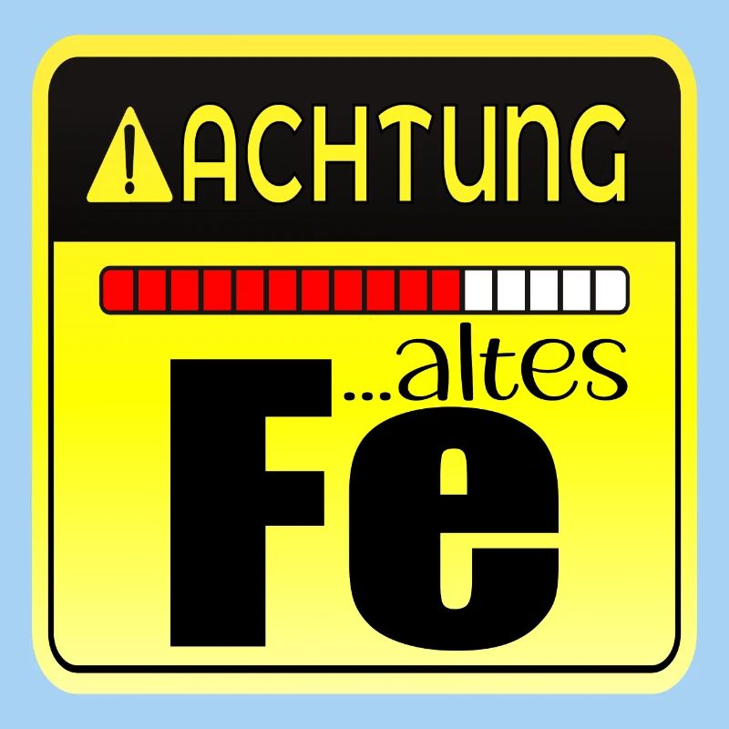 Geburtstagsgeschenk - Eisen Chemische Elemente