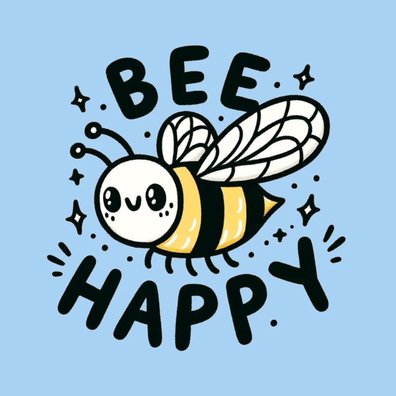 Abeille heureuse