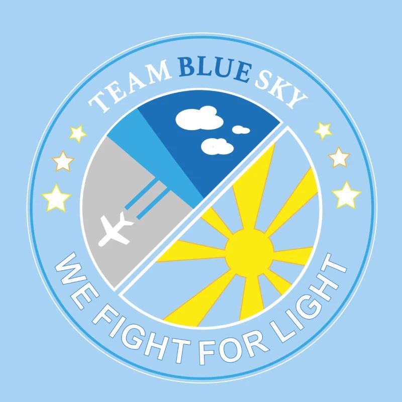 Blue Sky Flight Team Abzeichen