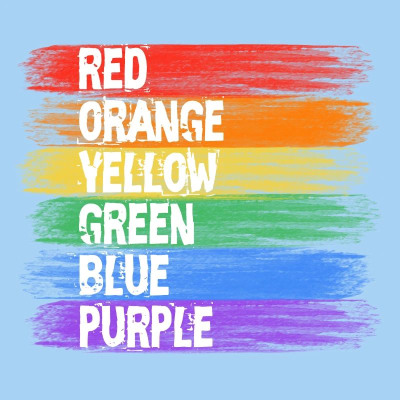 Regenbogenfarben Streifenkunst