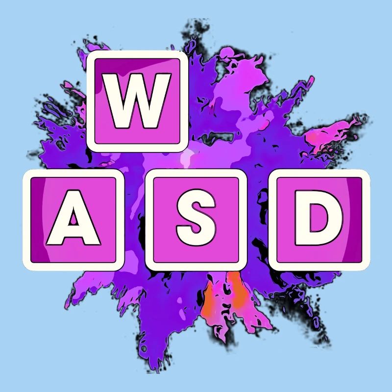 WASD Splash Gaming Blöcke