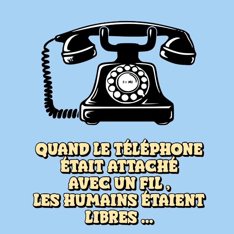 Wenn das Telefon ein Kabel hatte