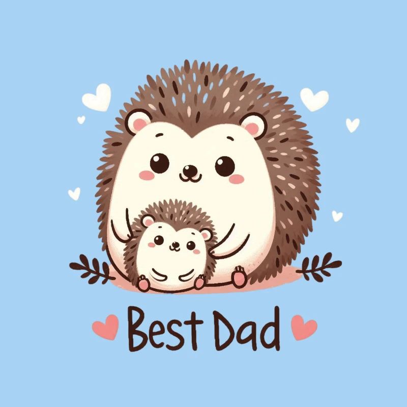 Bester Papa Igel