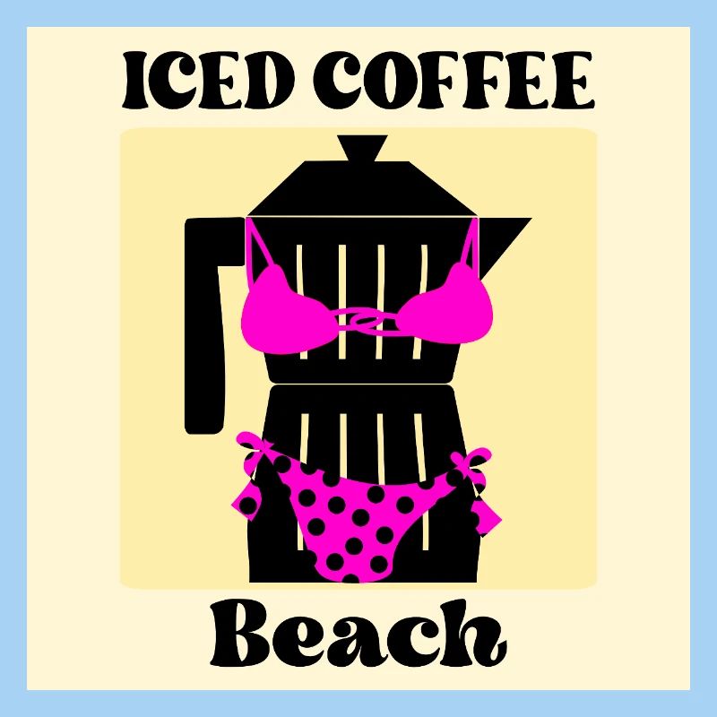 SOMMER STRAND ESPRESSO EISKAFFEE