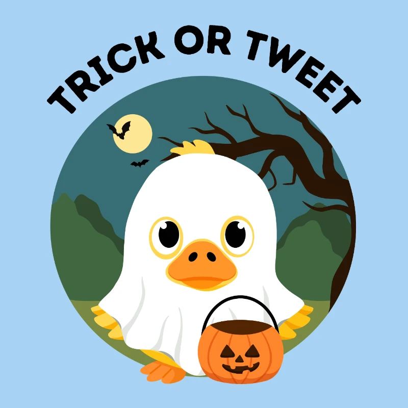 Trick oder Tweet – Süße Halloween Ente