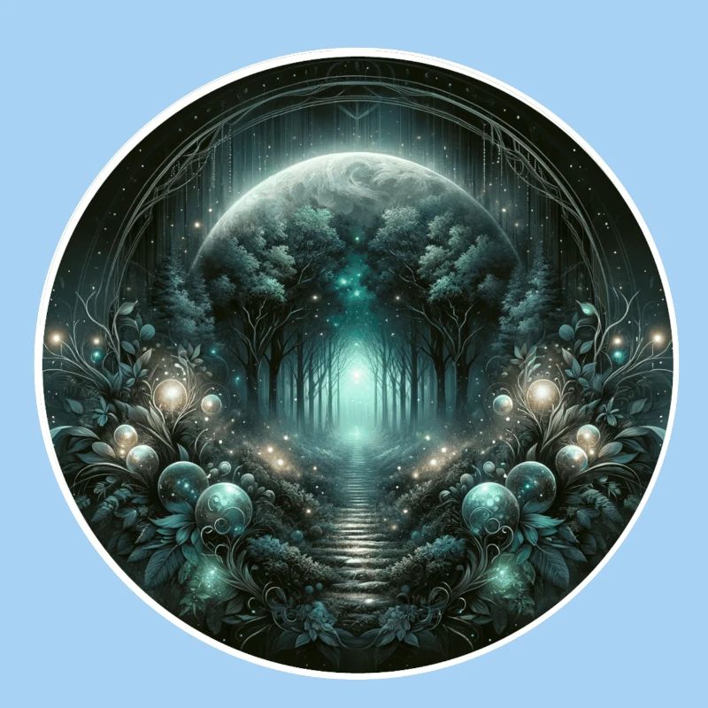 Circular Lunar Forest