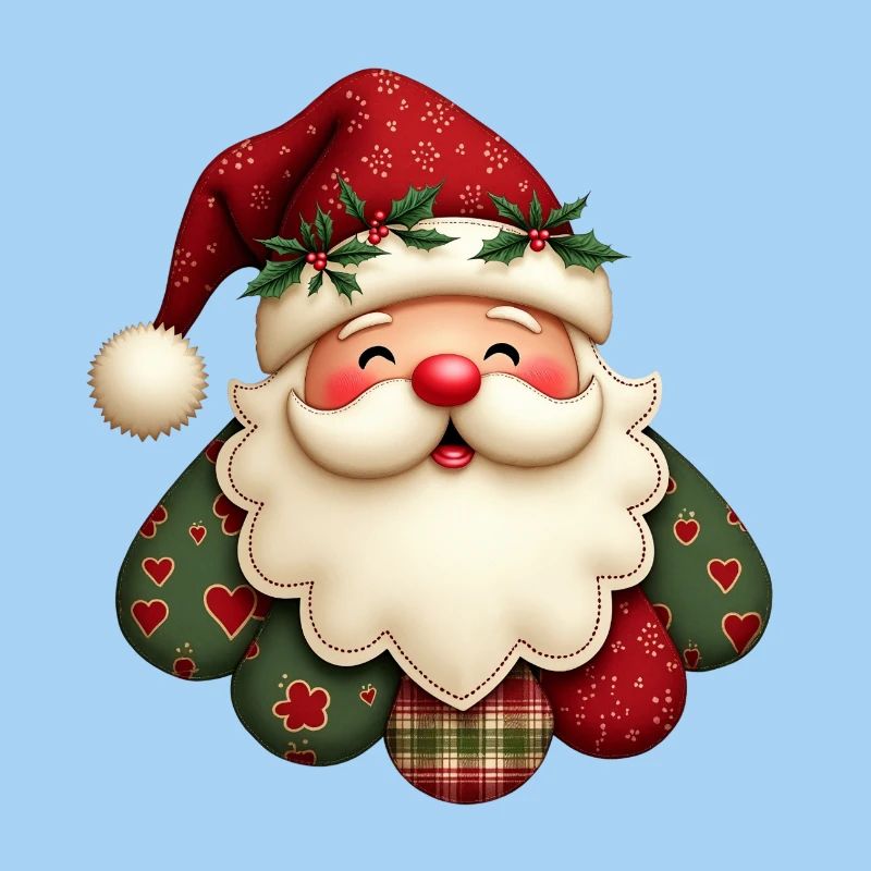 Kuscheliger Weihnachtsmann