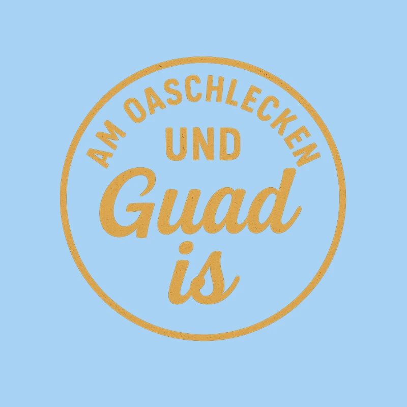 Guud is Dialect Round Badge