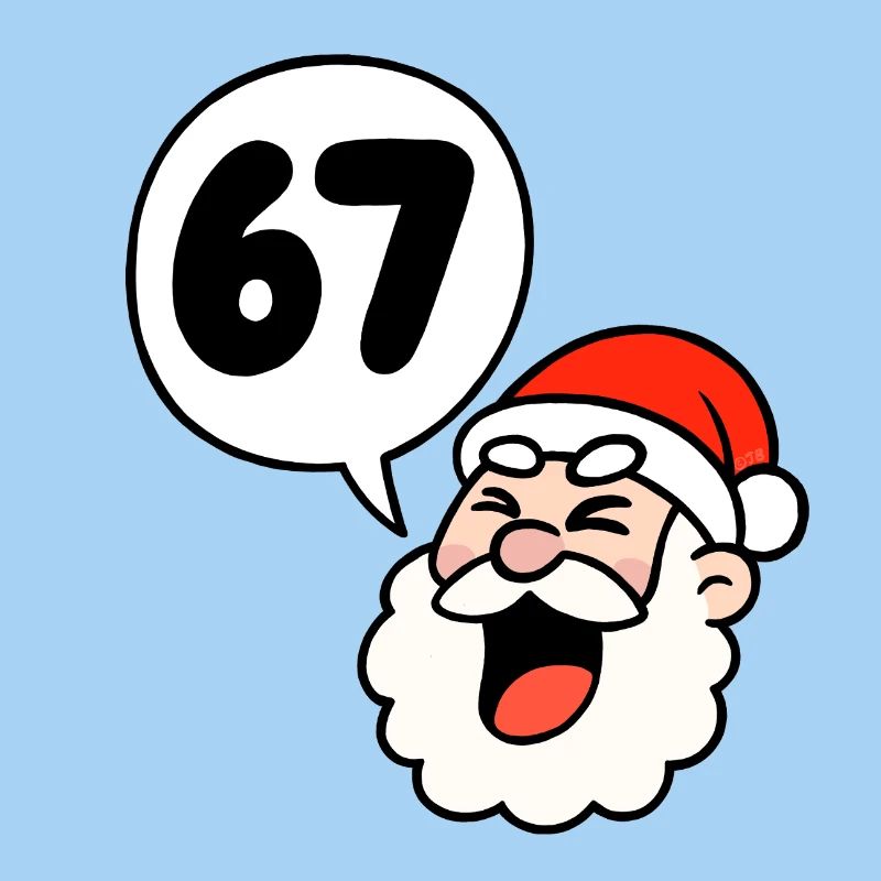 Le Père Noël crie 67 !