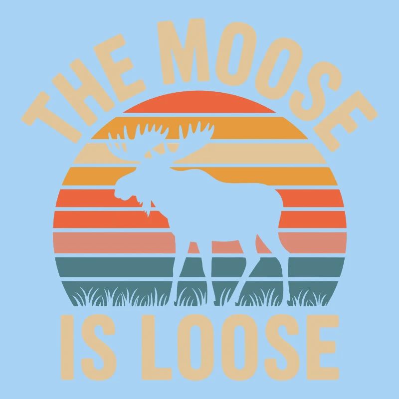 Moose Sunset ist locker