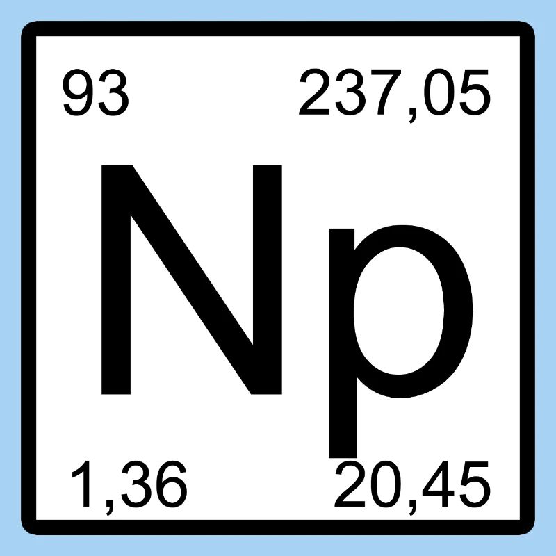 Neptunium Elementar Minimalkunst