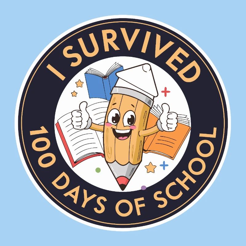 Überlebte 100 Tage Schule