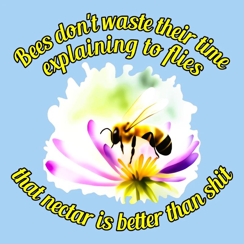 Abeilles et mouches