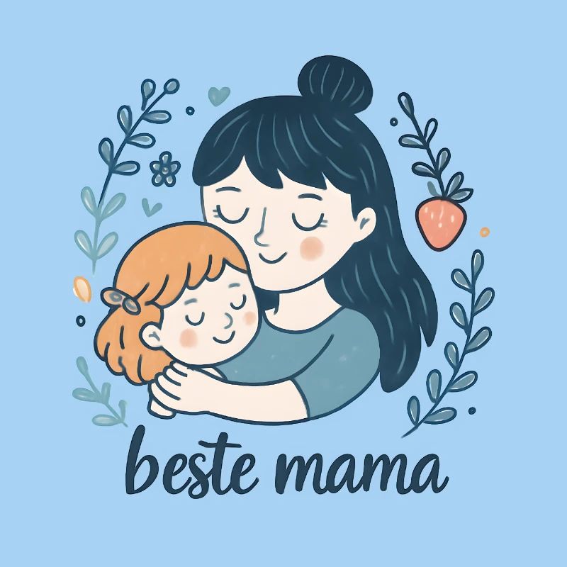 Beste Mama Umarmung