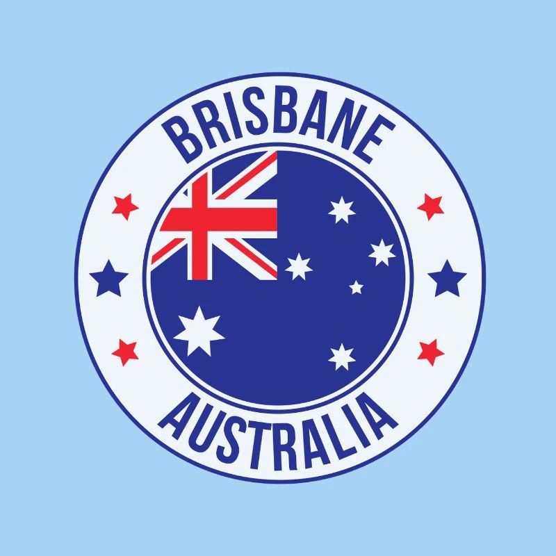 Brisbane Australia Emblem Patch