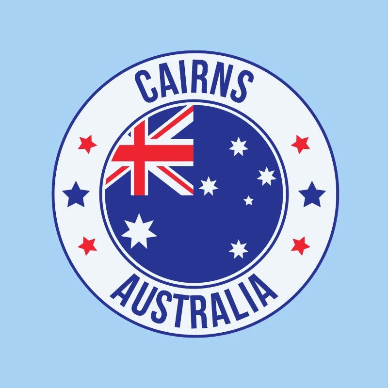 Cairns Australia Emblem-Abzeichen