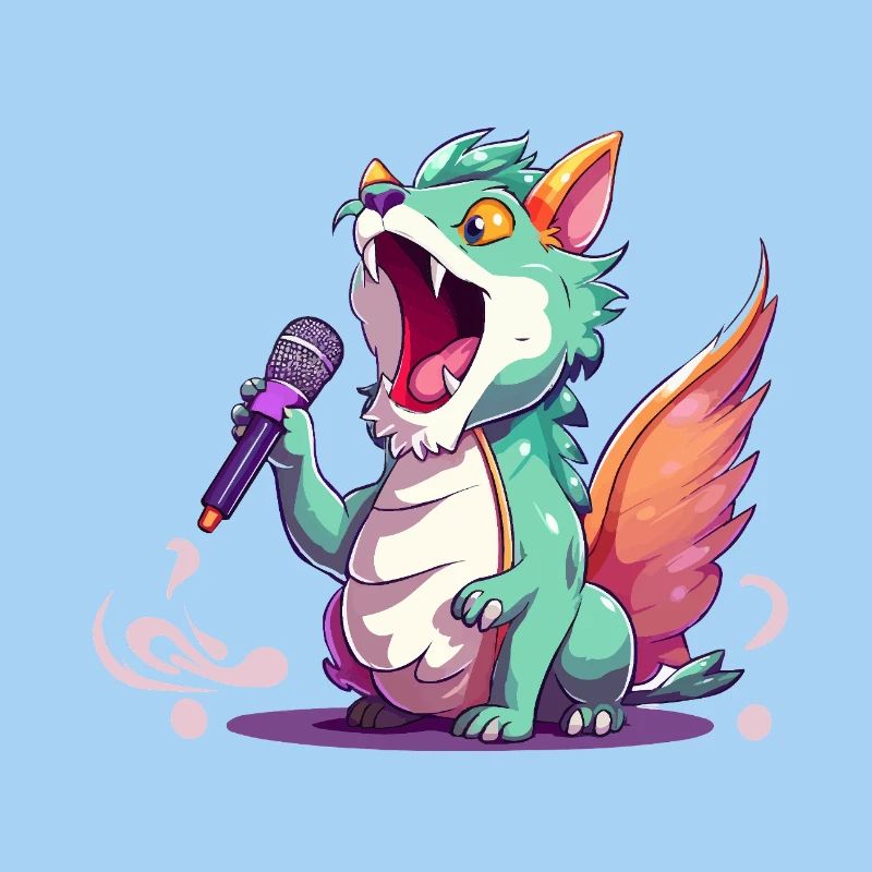 Singender Drachen-Star