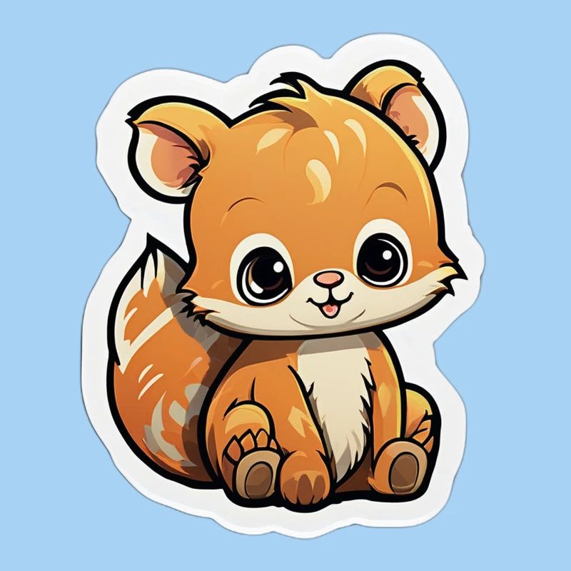 Cartoon-Eichhörnchen