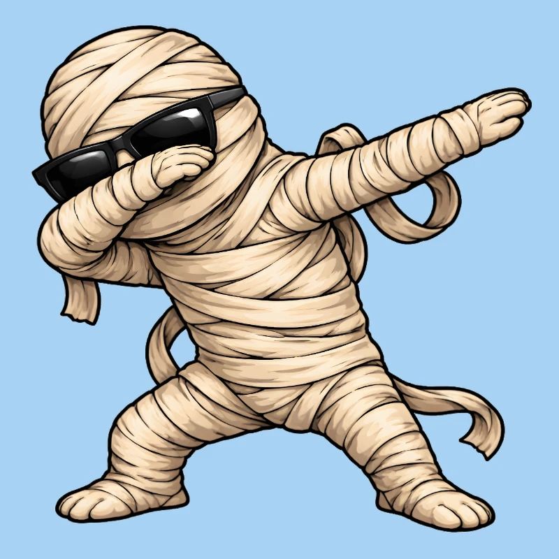 Dabbing Mumie
