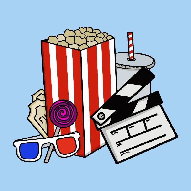 Retro-Kino-Snack-Collage