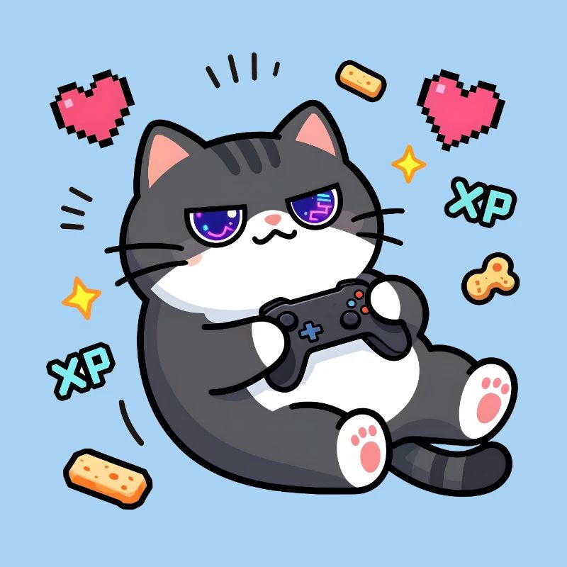 Chat Gamer Console Retro