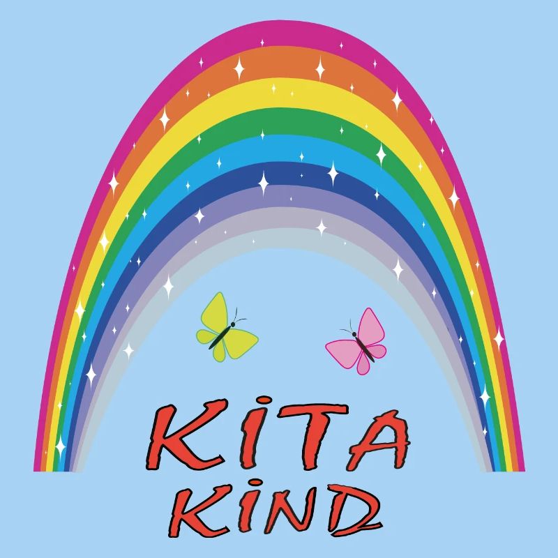 Kita Kindergarten Regenbogen Schmetterlinge