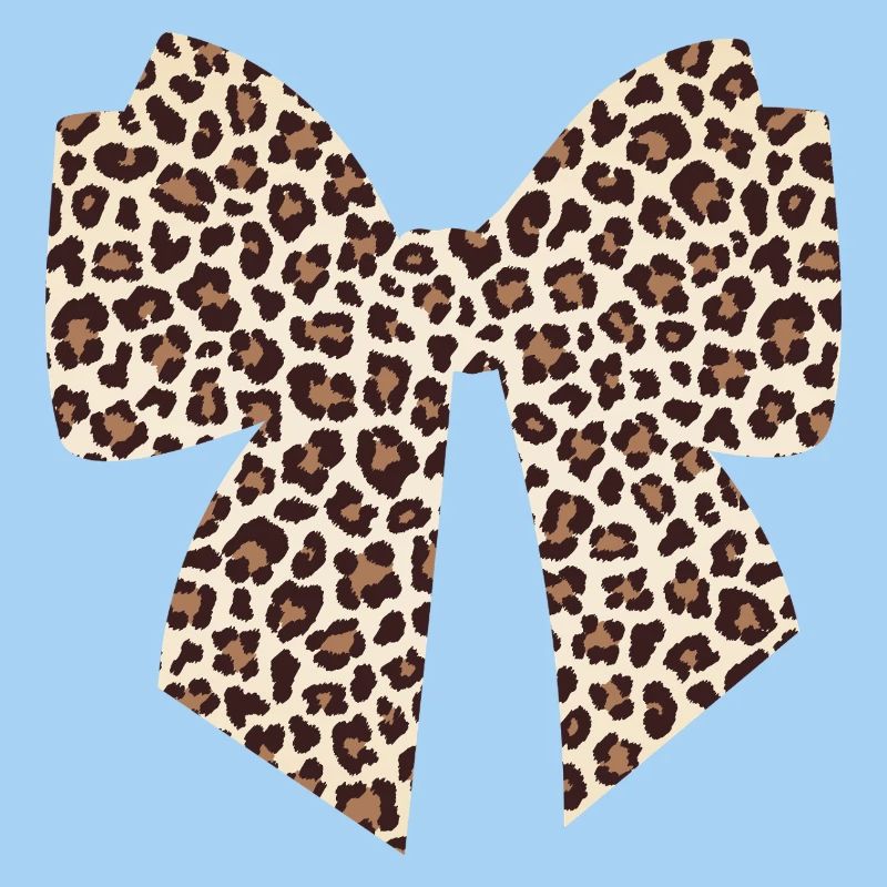 Geschenkidee für eine Leopardenschleife