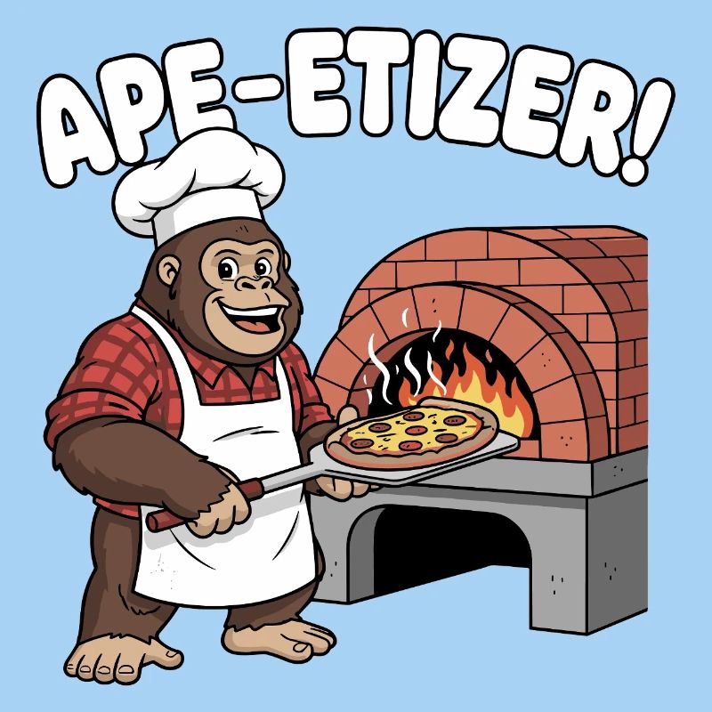 Chef pizzariophile Ape-Etizer