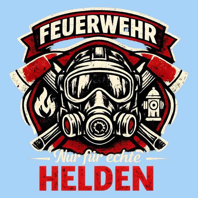 Nur echte Helden der Feuerwehr