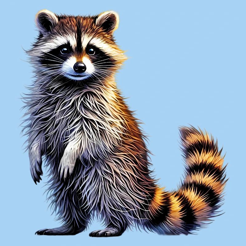 Waschbär