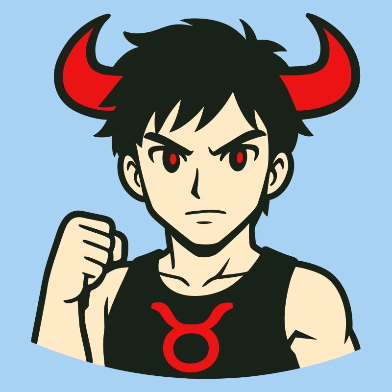 Dämon Taurus Anime Stil