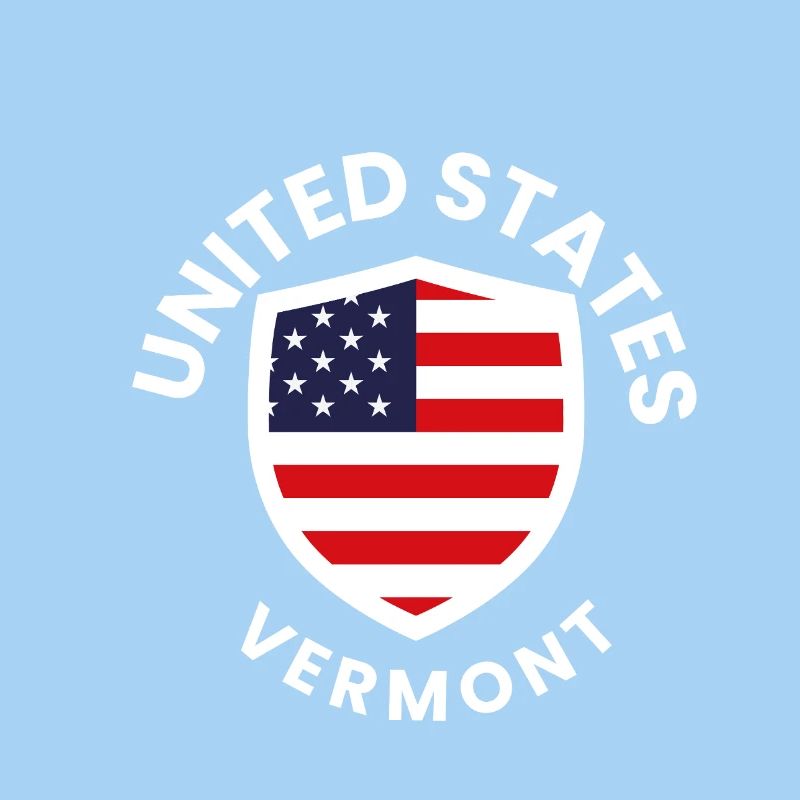 US Vermont Shield Crest
