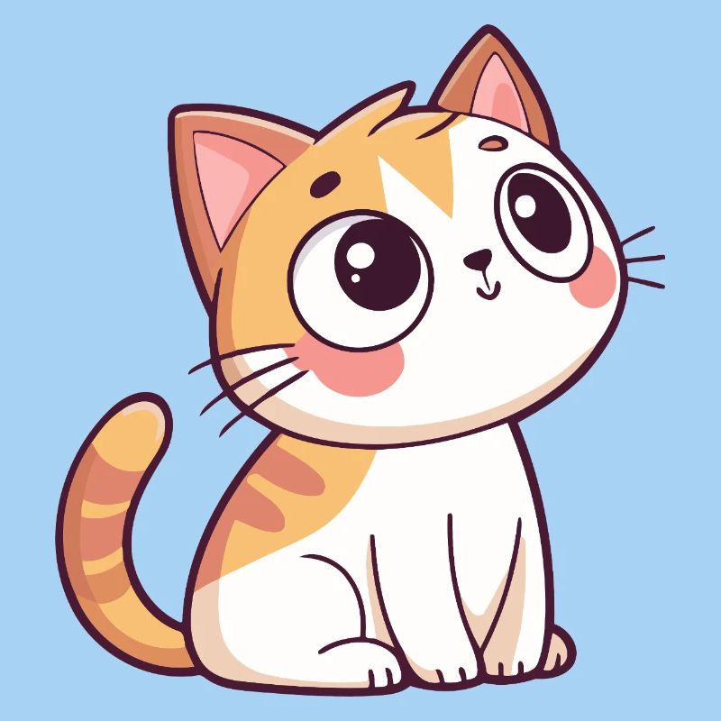 Neugieriges Kätzchen