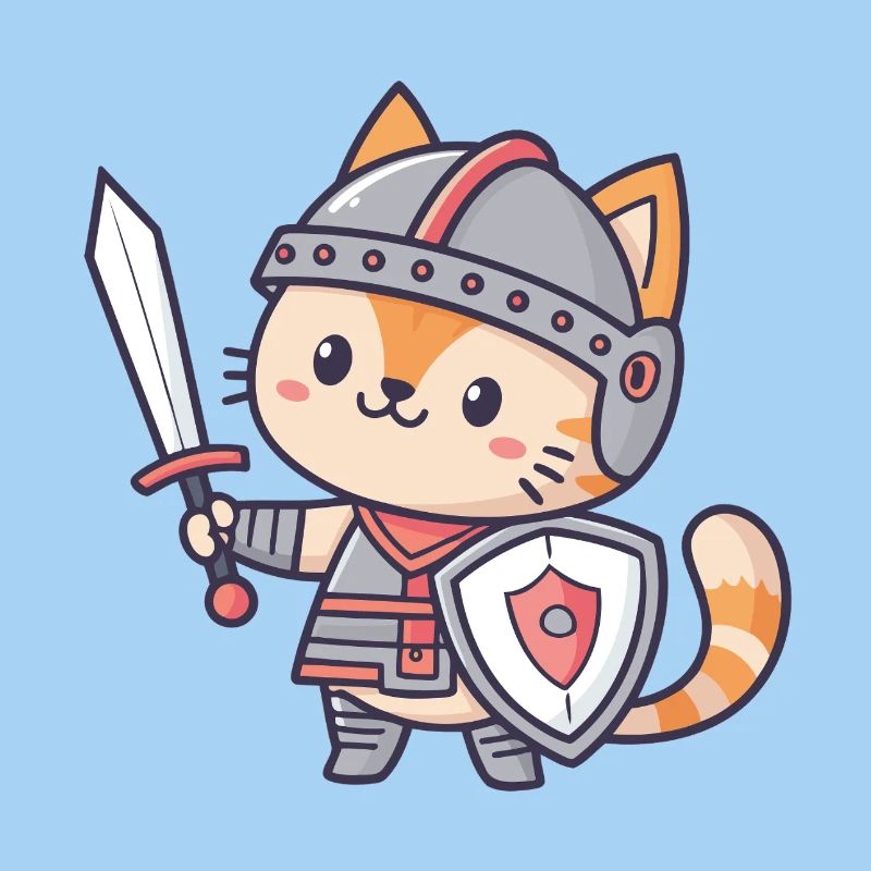 Miniatur-Ritterkatze