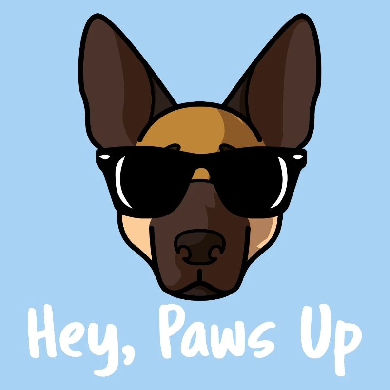 Hey Paws Up Deutscher Schäferhund-Design