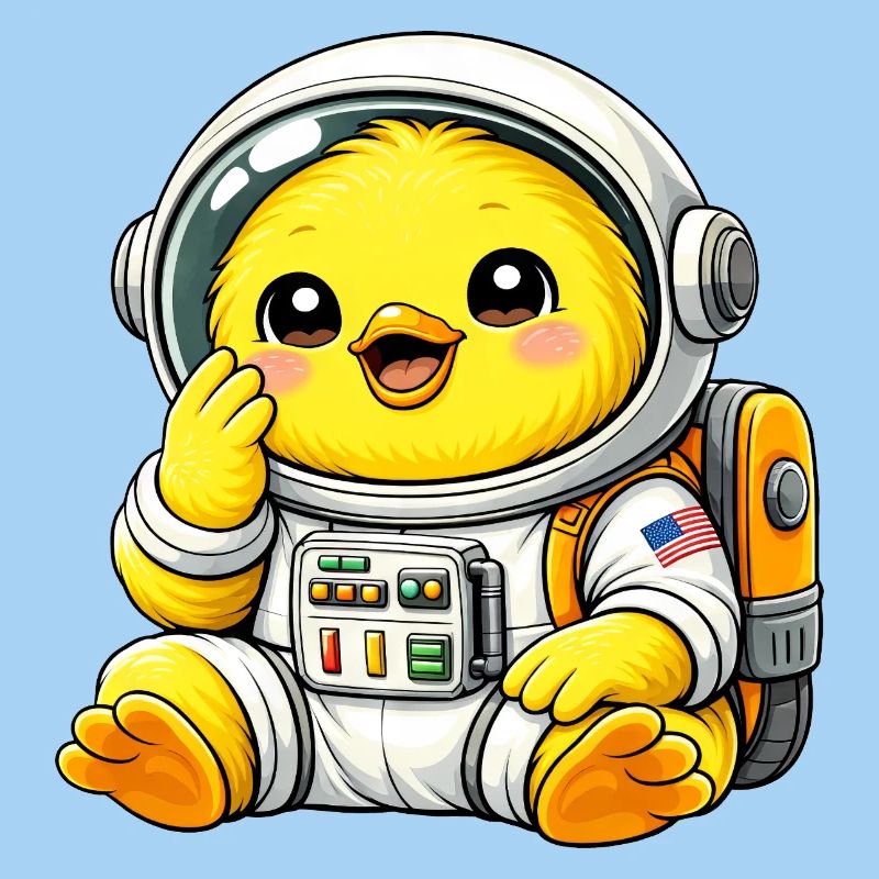 Poulet mignon, Astronaute, Exploratrice de l’Espace