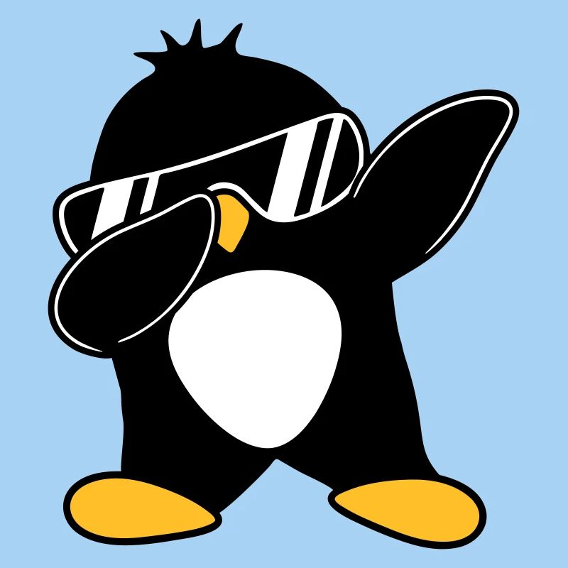 Dabbing Penguin