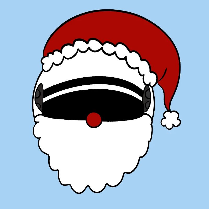 Weihnachtsmann  Helm 