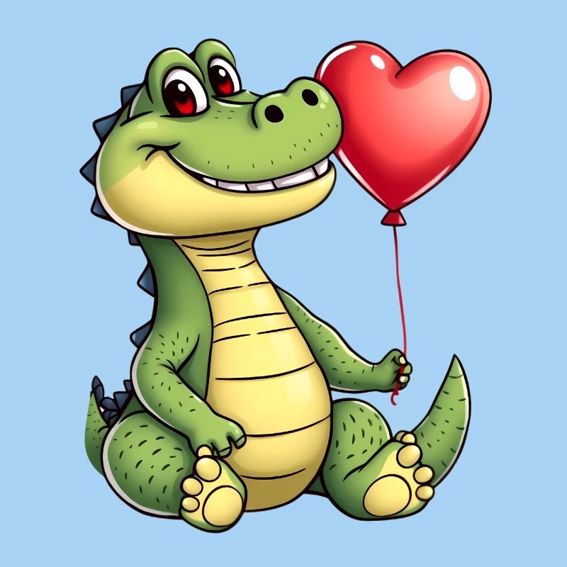 Kroko Herzballon
