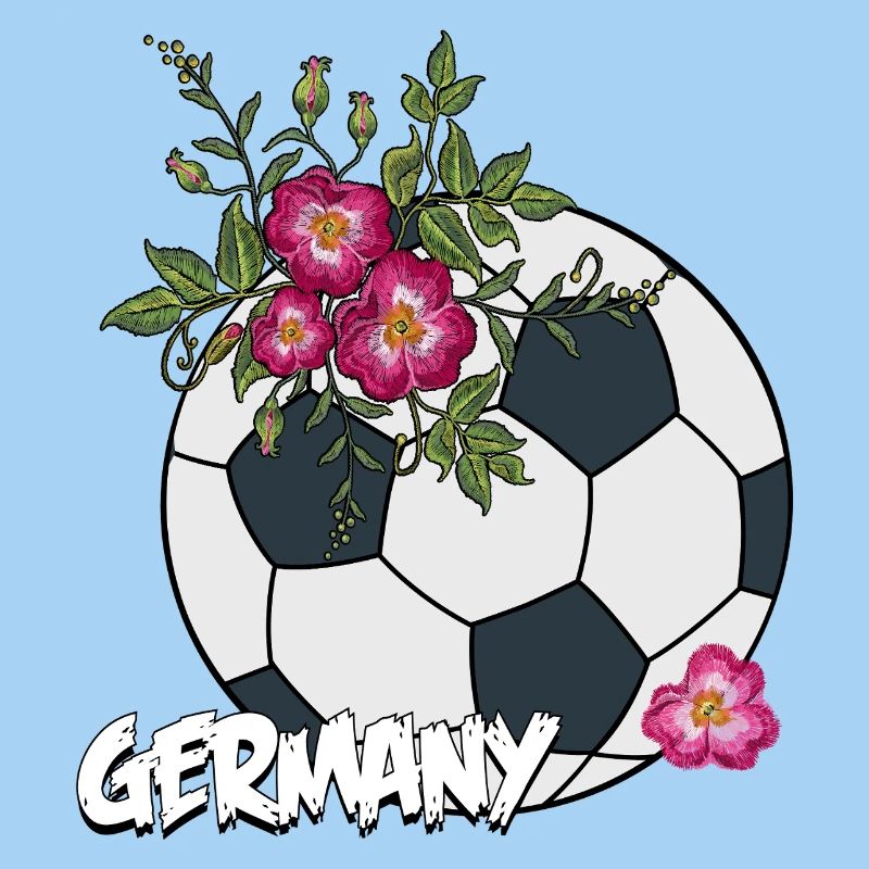 Fußball mit Rosen