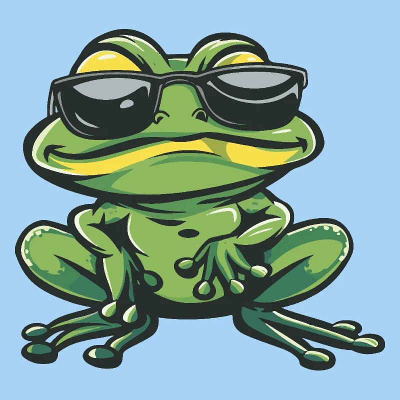 Frosch Cool Comic
