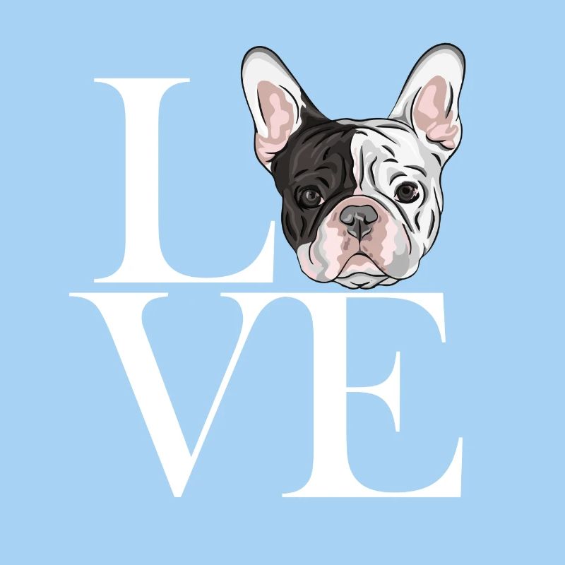 blanc bouledogue français