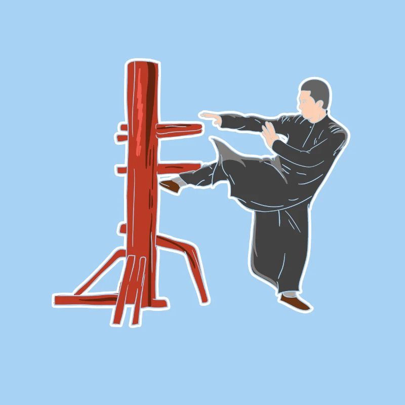 Wing Chun fighting pose