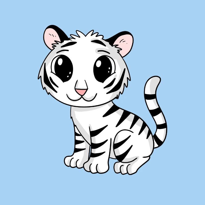 weißer Tiger